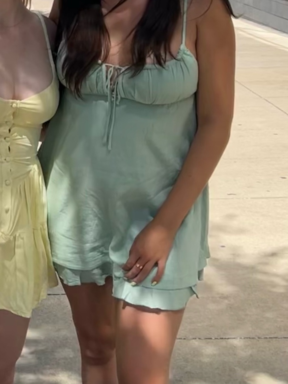 Princess Polly Sage Green Cami Dress - Picture 4 of 4